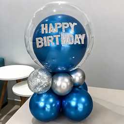 happybirthdaychromeballoonsetblue1