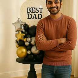 bestdadballoonbouquetwithconfettiandstarfoilballoons2