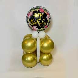 happybirthdaygoldenballoonbouquet1
