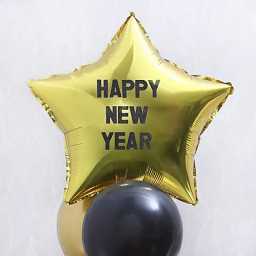 goldenstardustballoonbouquet2