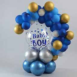beautifulbabyboyballoonbouquet2