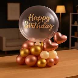 goldenblushballoonbouquet2