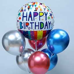 colourfulbirthdayballoonbouquet4