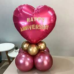 happyanniversarychromeballoonsetpink1