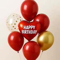 redngoldbirthdayballoonstand3