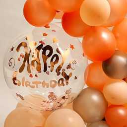 rosegoldbirthdayballoonbouquet4