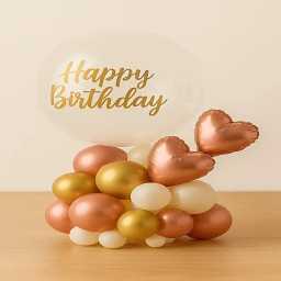 goldenblushballoonbouquet3