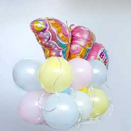 happybirthdaybutterflyballoonarrangement4