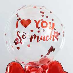 luvyousomuchredballoonbouquet5