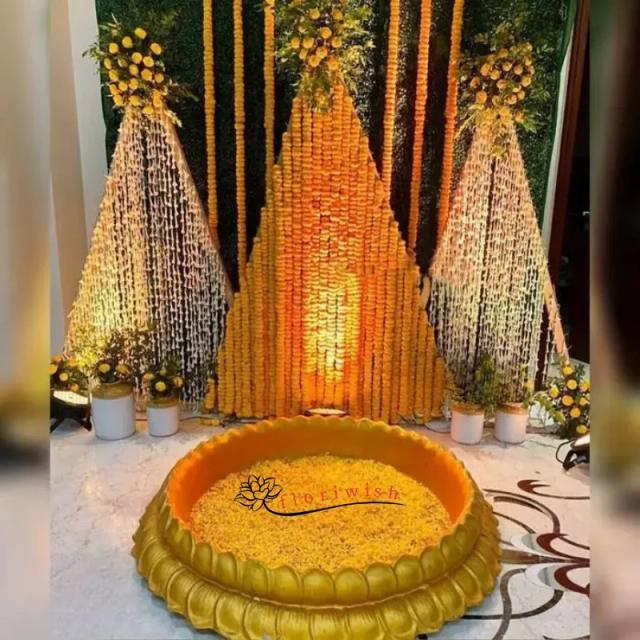 Marigold Flower Decoration Set 