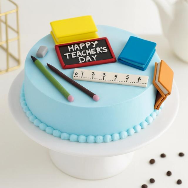 Teachers Day Theme Cake Wonder