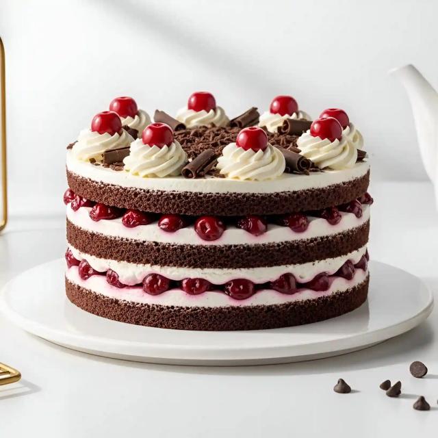 Black Forest Layer  Fresh Cake 