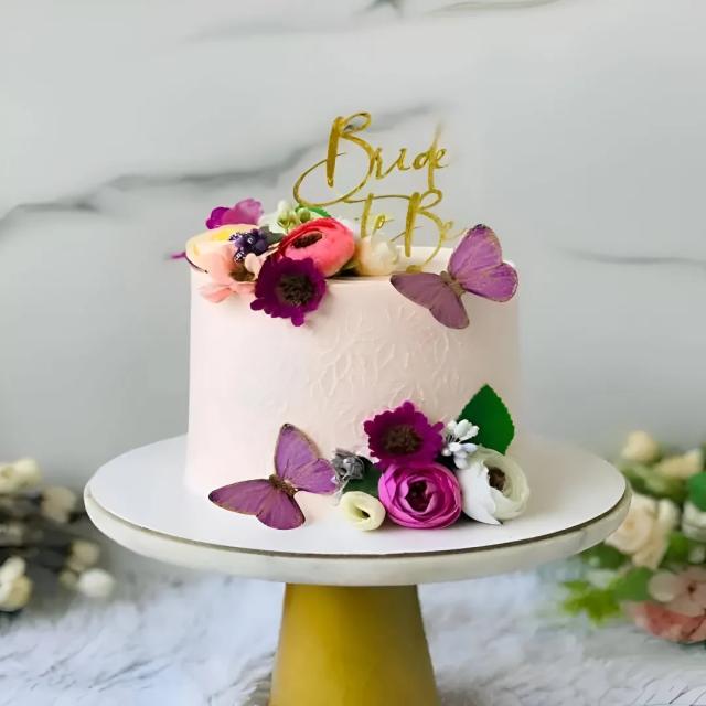 Floral Bachelorette Cake Dream