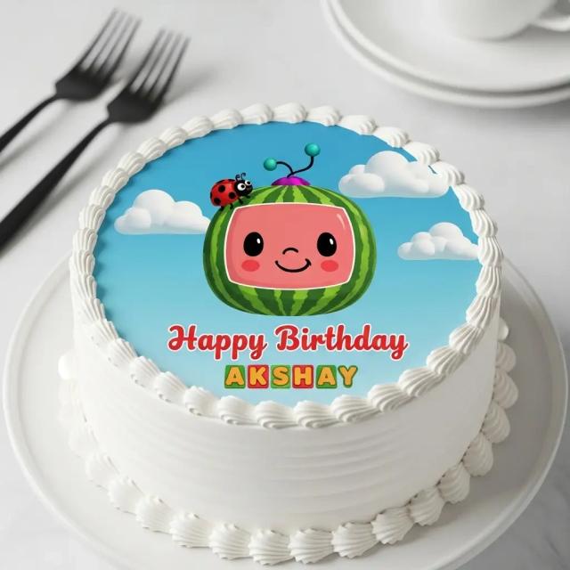 Delicious Cocomelon Creamy Cak Bliss