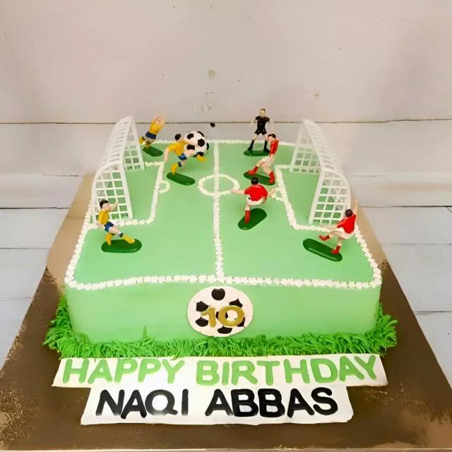 Football Field Cake Spark