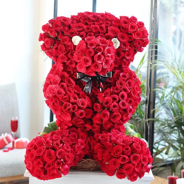 Lovey Dovey Rose Bear Tedy