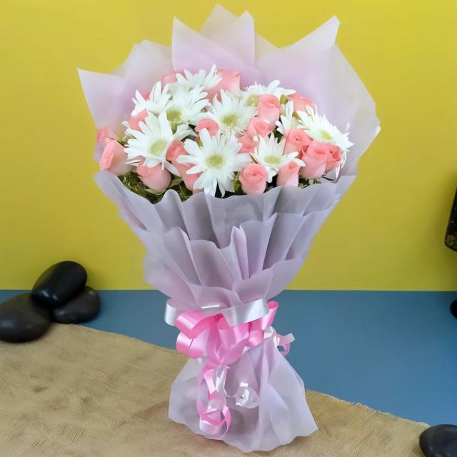 Colorful Love Flowers  Bunches 