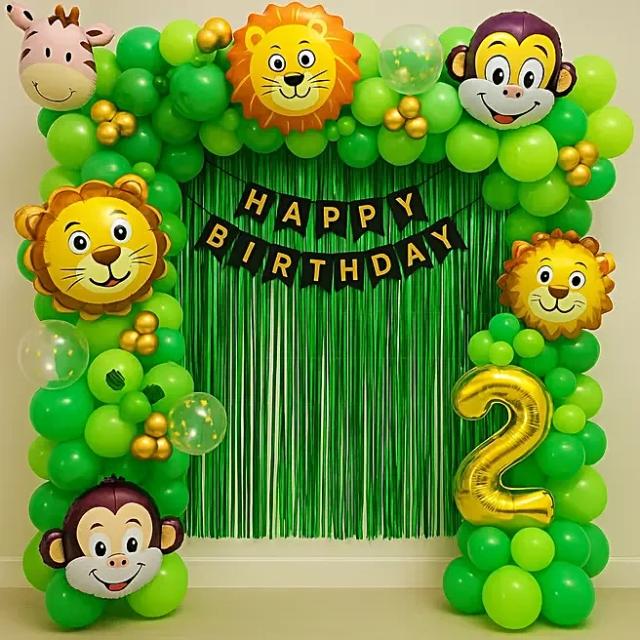 Jungle Theme Balloon Decor Set 