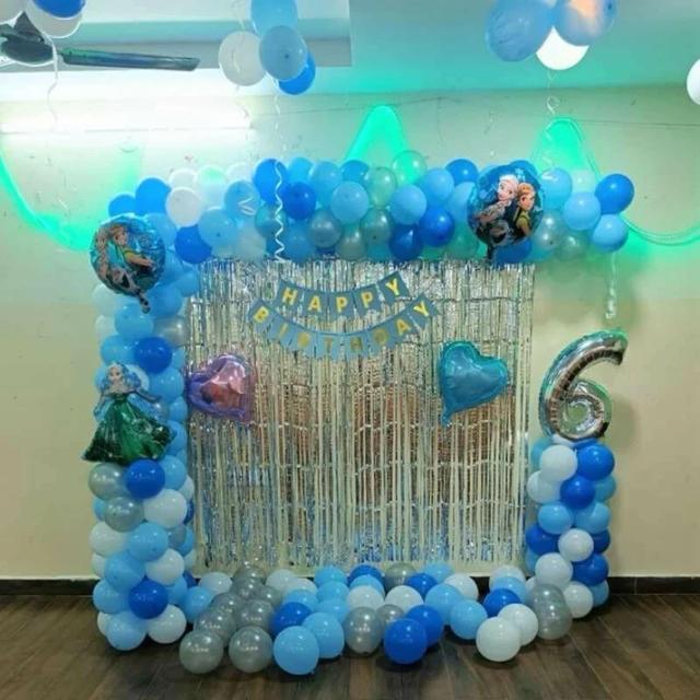 Frozen Theme Birthday Setup 