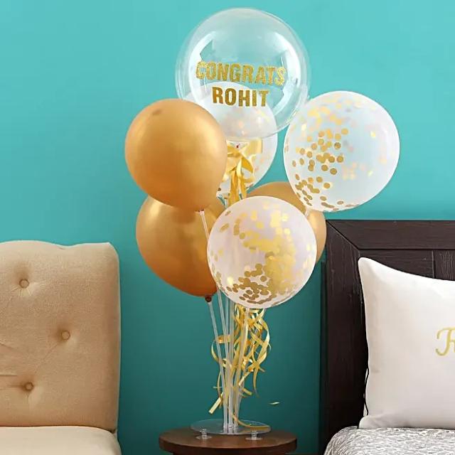 Shining Congratulations Balloon Bouquet Set 
